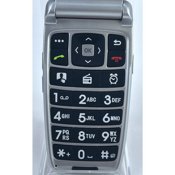 Easyfone T300 4G Unlocked Flip Cell Phone 4 Seniors 2.4'' HD Display Big Buttons - Picture 4 of 16